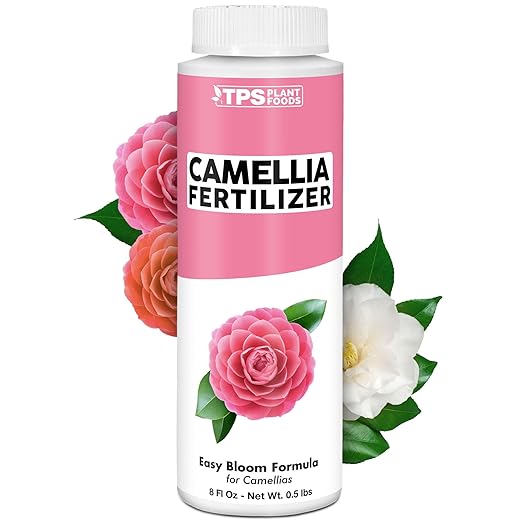 Camellia Fertilizer – Liquid Plant Food for More Blooms, Rich Green Leaves & Stronger Root Development, 8 oz
