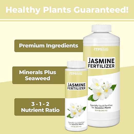 Jasmine Fertilizer – Liquid Plant Food for More Blooms & Healthy New Growth, 1 Gallon