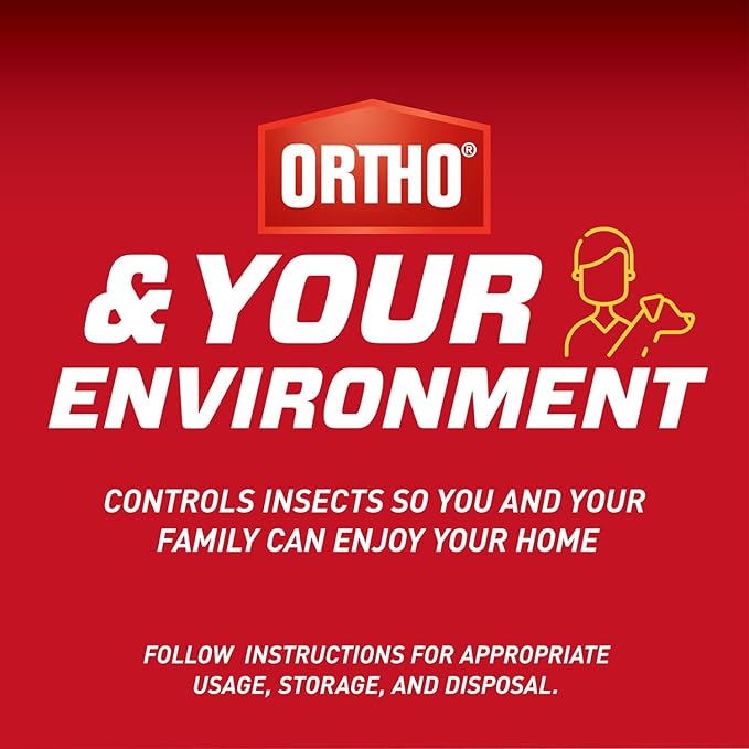 Ortho Home Defense Insect Killer for Indoor & Perimeter2 with Comfort Wand Plus Refill Bundle - Ready-To-Use Bug Spray, Kills Ants, Roaches, and Spiders, 1.33 gal.