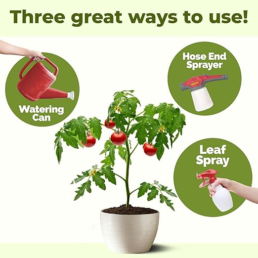 Vegetable Fertilizer – Liquid Plant Food for Bigger Harvests, Stronger Roots & Healthy Garden Growth, 8 oz