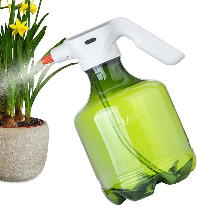 Spray Bottles Mist Sprayer – Electric Mist Sprayer, Transparent Cleaning Tool | USB Rechargeable Container, 3L Multifunction Bottle for Gardening Tasks, Plant Watering, Home Cleaning, Outdoor Use