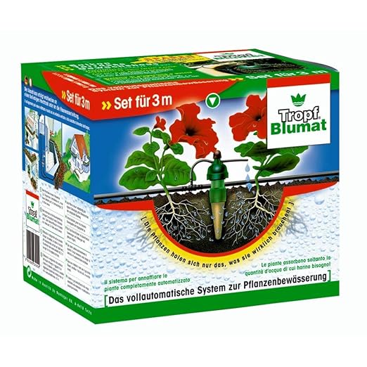 Blumat Longs Kit (Tropf Maxi) | Automatic Drip Irrigation Kits | Automatic Watering System for Up to 6 Bigger Plants | Blumat Watering System