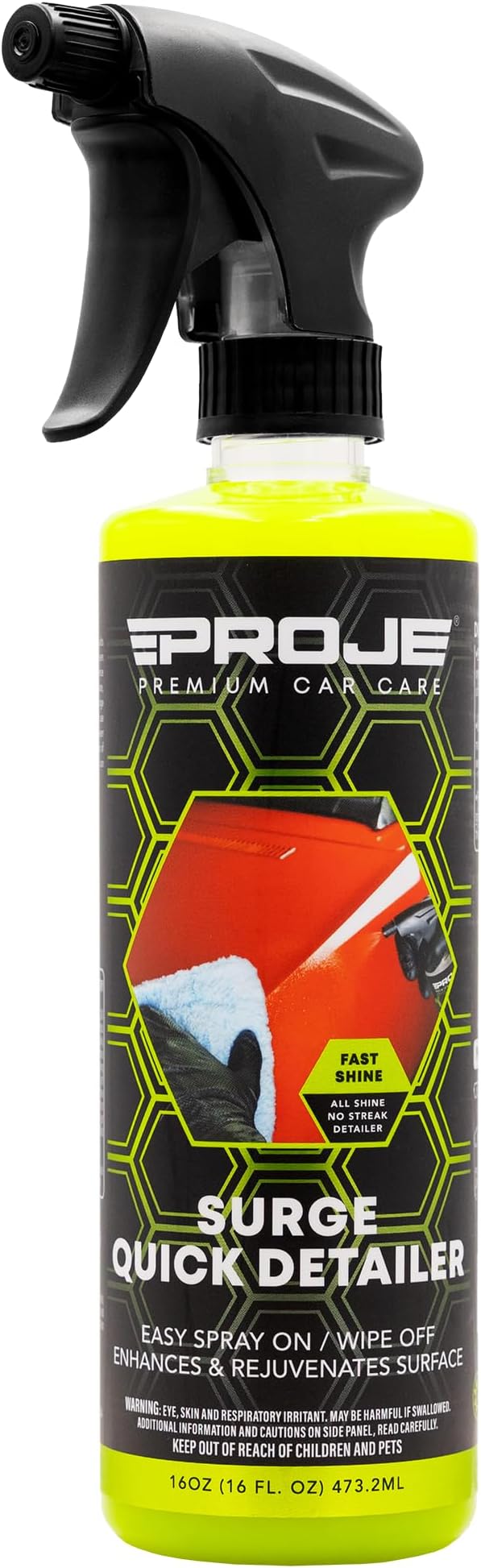 PROJE' Surge Quick Detail Spray for Quick Sealant Protection and Deep Shine Result Car Care