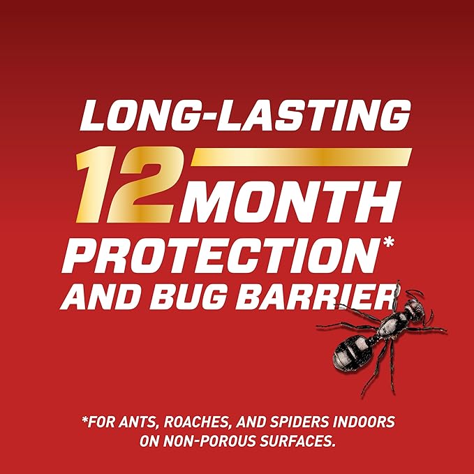 Ortho Home Defense Insect Killer for Indoor and Perimeter2 with Comfort Wand - Ready-To-Use Bug Spray, Kills Ants, Cockroaches & Spiders, 1.1 gal. (2-pack)