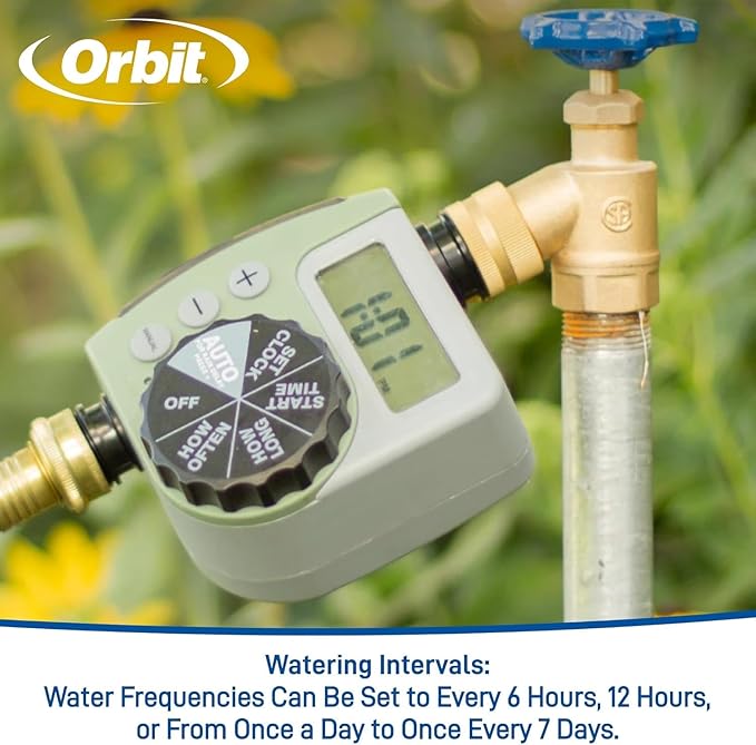4-Pack Orbit 62056 One Outlet Single-Dial Hose Faucet Timer (Pack of 4)