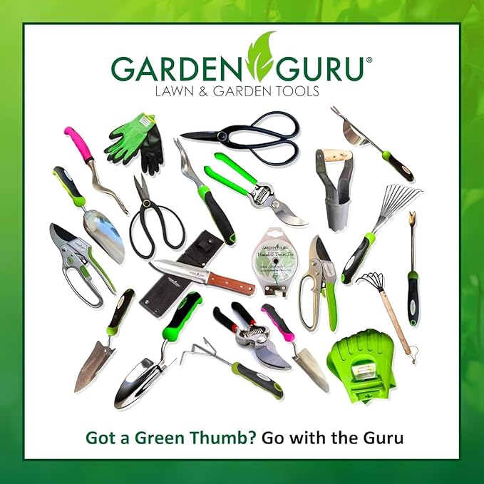 GARDEN GURU Bypass Loppers Tree Trimmer Clipper - 3X Cutting Power Gardening Loppers - Comfort Grip Handles - Carbon Steel Blade – Heavy Duty Branch Cutter –Cut Thick Branches w Ease - 1 Case (30 Pcs)