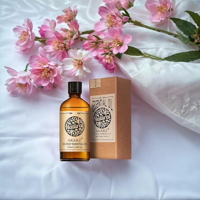 AKARZ 100ml Laurel Essential Oil Natural Laurel Oil Pure for Candle Making,DIY Skincare Products Massage,Home Spa Relaxation