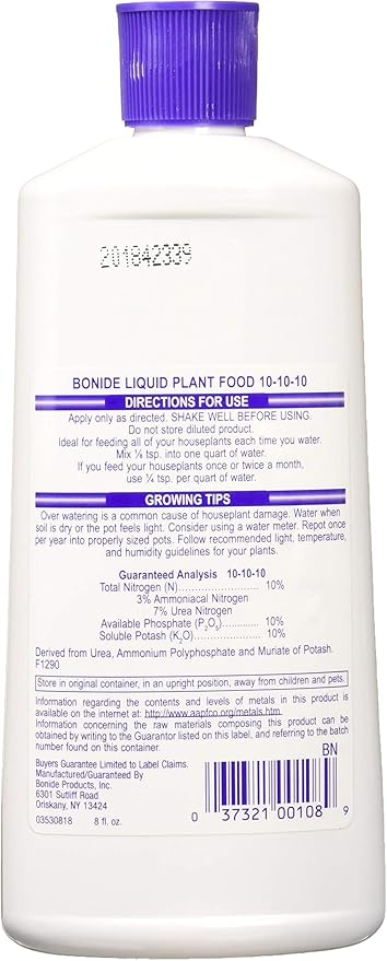 Liquid Plant Food 10-10-10