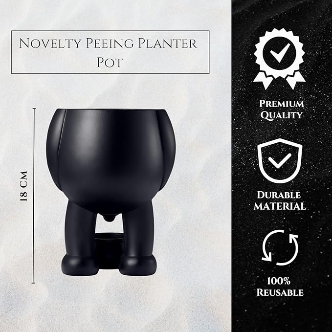 Hanging Skull Planter Pot with Chain and Hook Gothic Skeleton Candy Bowl Trick or Treat Bucket Spooky Skull Flower Pot Creepy Horror Home Decor Outdoor Indoor Garden Decoration 6 Inch Bronze Planter