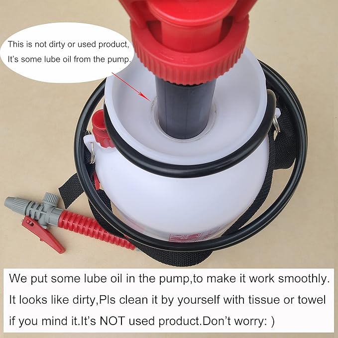 Watering Can Device for Watering Hanging Plant Basket Hard to Reach High Plant Waterer Sprayer 1 Gallon (Red 4L)