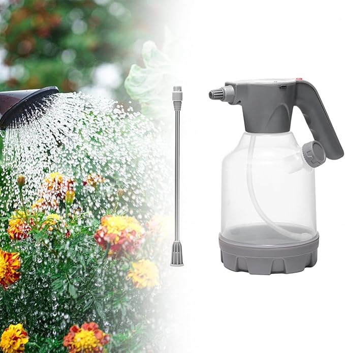 Electric Spray Bottle Plant Watering Device, 3L, Professional, Electric Water Sprayer for Indoor Outdoor, Car Detailing, with Long Rod
