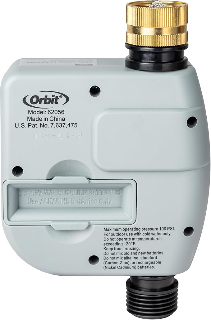 Orbit 62056 One Outlet Single-Dial Hose Faucet Timer (Pack of 5)