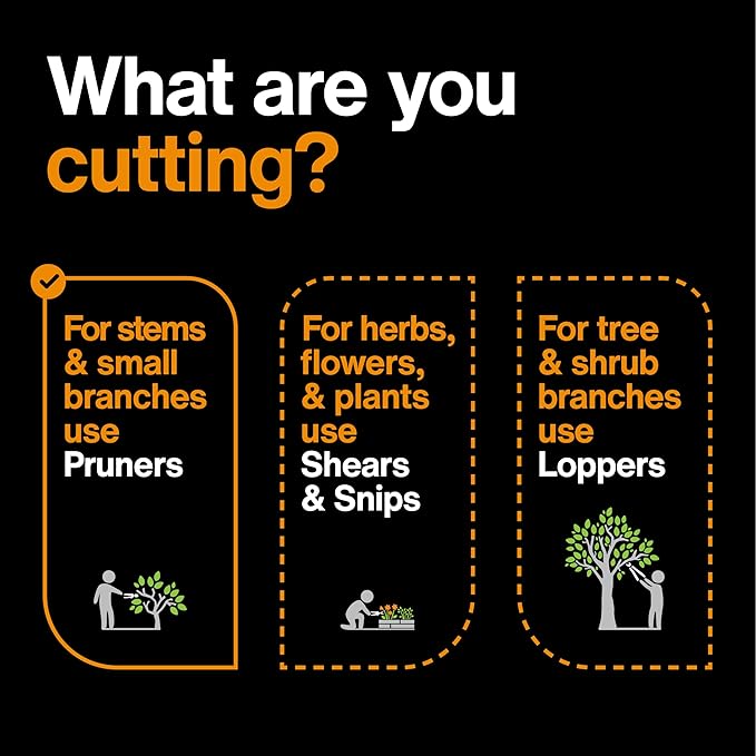 Fiskars Deluxe Forged Bypass Pruner, Durable and Sharp Steel Blade