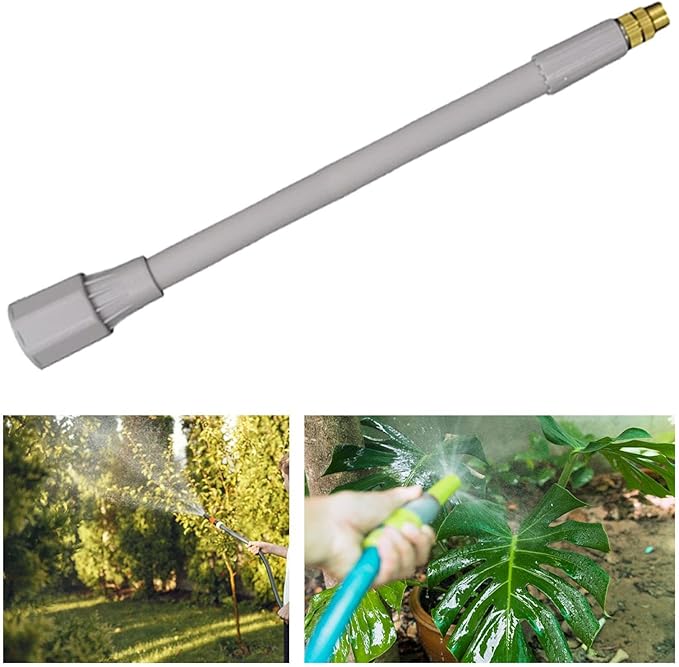 Sprayer Extension Rod Electric Spray Bottle Extension Pole Bendable Automatic Plant Mister Extension Rod Gardening Handheld Watering Can Extension Pol, 29cm