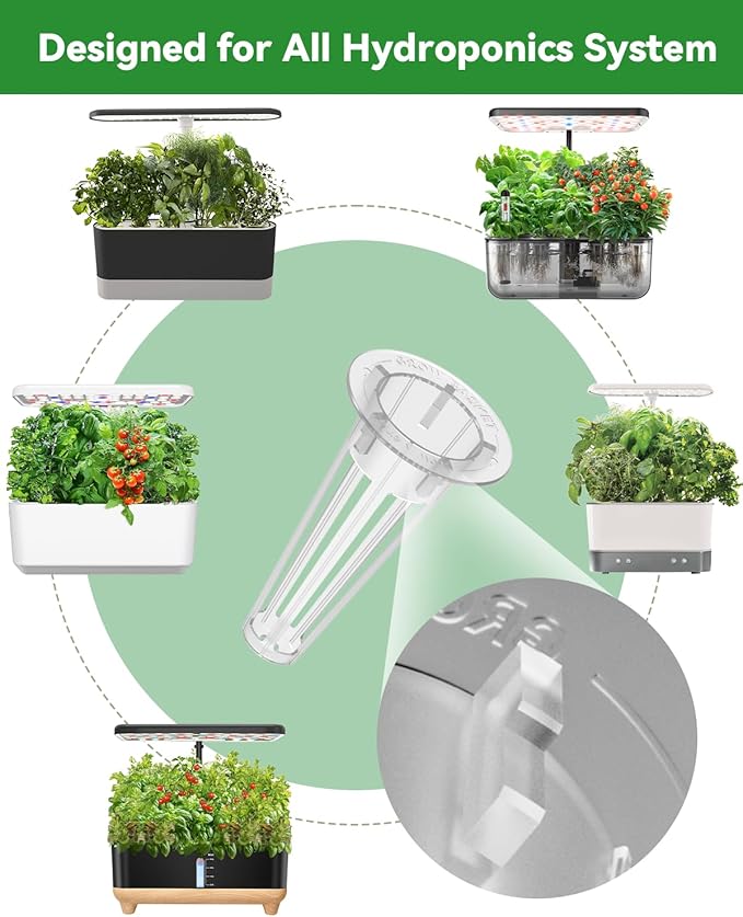 Vegetables Seed Pod Kit Compatible with idoo,Ahopegarden,Gardencube with Radish,Ruby Queen Beet,Cauliflower,Celery,Onion,Broccoli,Swiss Chard,Arugula-Suitable for Hydroponics Growing System(8-Pod)