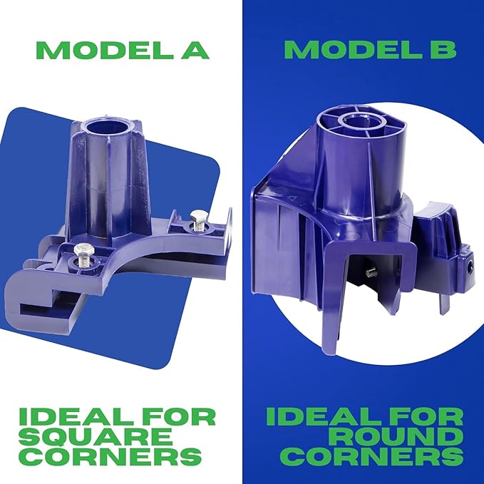 Trim Daddy Trellis System Support Kit (Model B) - for Climbing Plants | Round Corner | Ideal for Hydroponics Growing System, Greenhouse & Garden