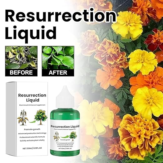 Plant Resurrection Liquid,Plant Growth Enhancers Succulent Root Boosters Stimulators,Indoor Plant Fertilizers Nutrients Solution