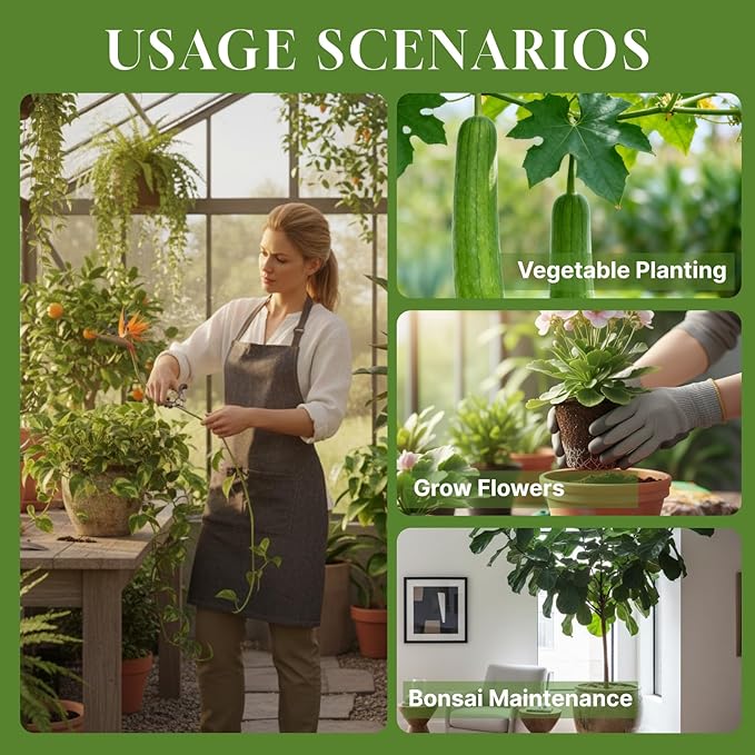 5 Pack Stackable Monstera Plant Support - Plant Stakes for Indoor Plants & Outdoor Garden, Ideal for Climbing Potted Plants (Pothos, Philodendron)
