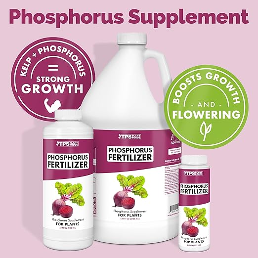 Phosphorus Fertilizer – Liquid Bloom Booster for Strong Roots, Bigger Blooms & Flower Development, 8 oz