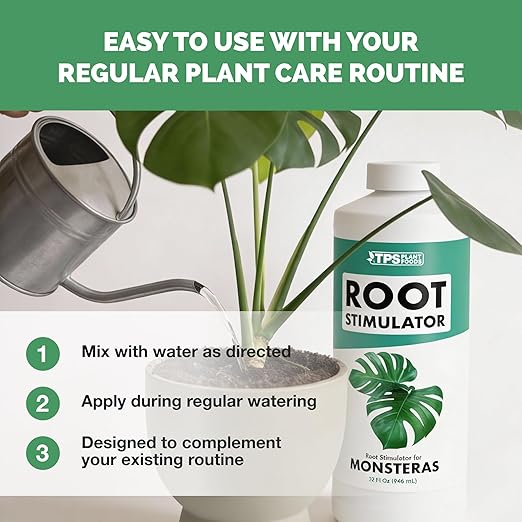 Root Stimulator for Monstera – Liquid Root Supplement with Kelp & Probiotics for Stronger Roots & Bigger Leaves, 8 oz