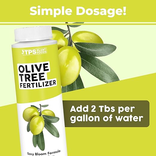 Olive Tree Fertilizer – Liquid Plant Food for Bigger Harvests & Stronger Trees, 8 oz
