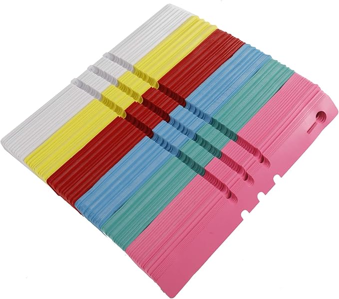 600PCS Plant Labels 6 Colors Plant Tree Tags Plastic Hanging Tree Labels Nursery Plant Markers