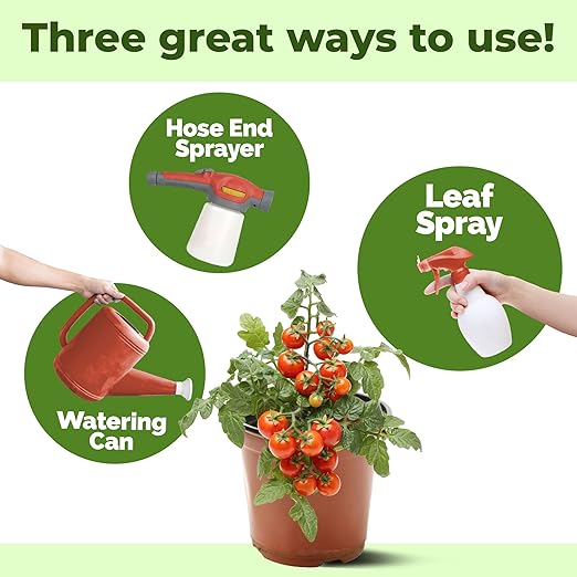 Plant Food – Liquid Fertilizer for All Plants, Lush Growth & Strong Roots, 8 oz