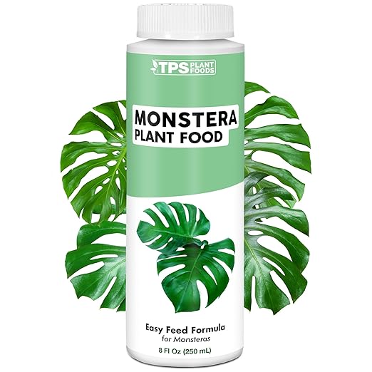 Monstera Plant Food – Liquid Fertilizer for Bigger Split Leaves, Lush Growth & Strong Roots, 8 oz