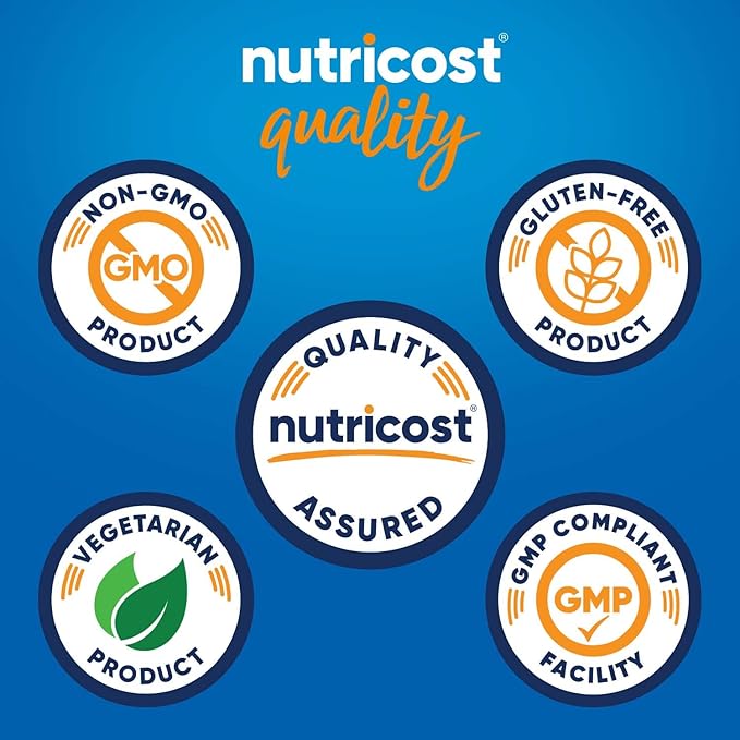 Nutricost Vitamin B Complex 462mg, 240 Capsules - with Vitamin C - Energy Complex