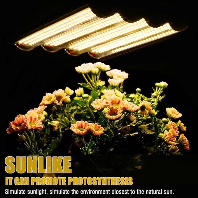 LED Grow Lights for Indoor Plants Full Spectrum, 360 LEDs Plant Lights for Indoor Growing with 58" Adjustable Stand, Plant Grow Lights with Auto Timer for Indoor Tall Plants.