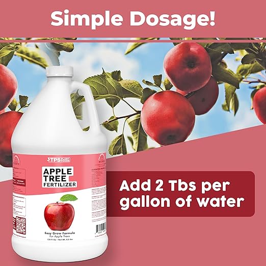 Apple Tree Fertilizer – Liquid Plant Food for Bigger Harvests, Stronger Roots & Healthy Growth, 1 Gallon