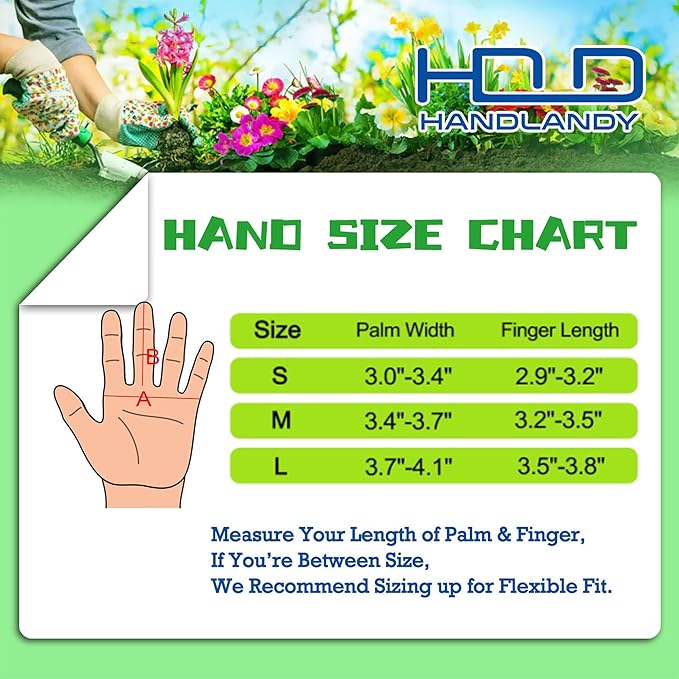 HANDLANDY Rose Pruning Gardening Gloves for Men Women, Thorn Proof Forearm Protection Leather Garden Gloves, Gardening Gifts for Gardeners (Butter Yellow, Medium)