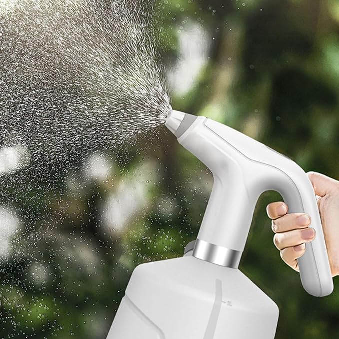 2000ml Electric Plant Sprayer Bottle Automatic Sprayer for Car Detailing and Home Use with Convenient Water Inlet