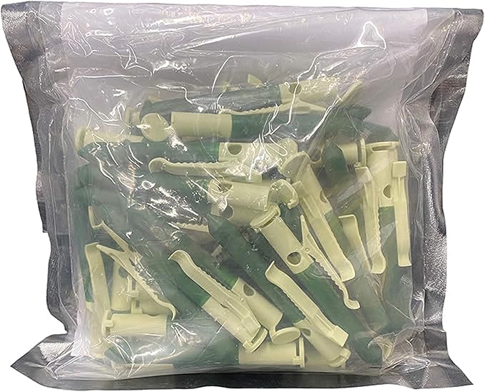 Luster Leaf DR-50 Fend Off Deer and Rabbit Repellent Plant Clips, Green