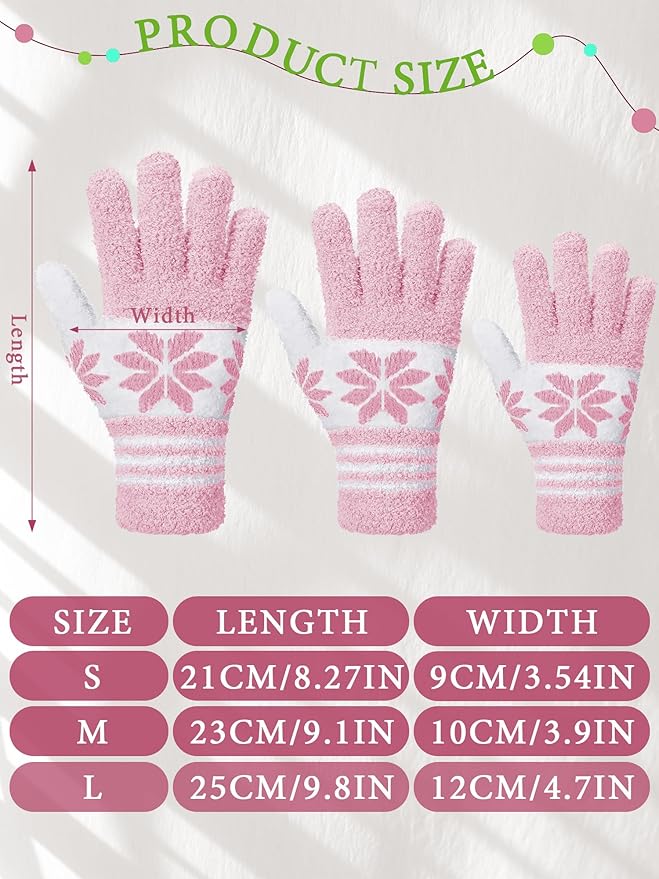 Patelai 3 Pairs Microfiber Plant Dusting Gloves Leaf Cleaning Gloves for Indoor Plants, Blinds, Furniture, House (Yellow,Pink,Blue,White,Medium)