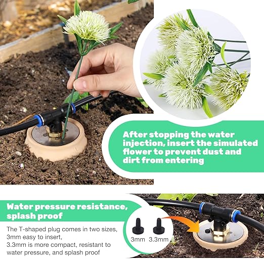 4pcs Automatic Drip Irrigation Kits Garden Irrigation 30oz 3.5x3.5x7in Ollas Plant Watering Device Easy Self Watering Planter Olla Watering Classic Vacation Plant Watering Devices