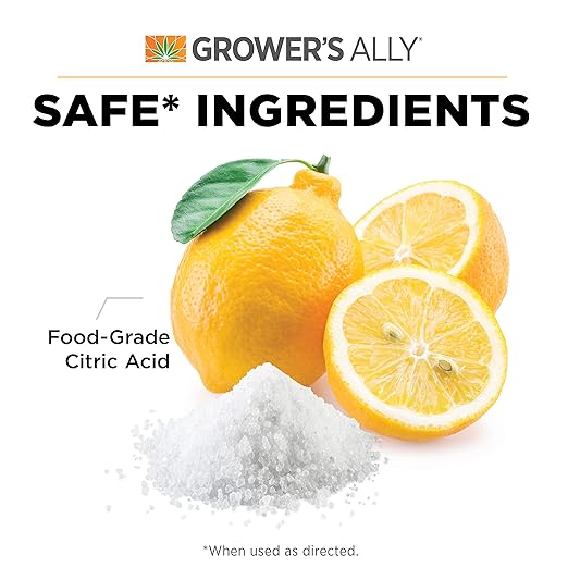 Grower's Ally Fungicide Spray for Plants - Ready-to-Use Indoor Outdoor Plant Fungicide Treatment for Powdery Mildew, Alternaria Blight, Rot, Fungus - OMRI Listed, Trusted by Cultivators - 24 Oz