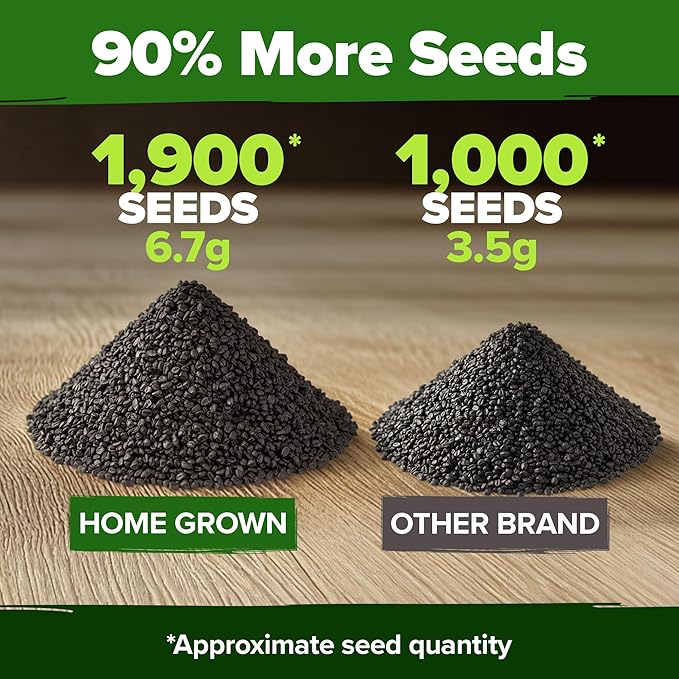 HOME GROWN 8 Onion Variety Mix 1600+ Heirloom Non-GMO Seeds for Planting, High Germination, Red, Yellow, White, Sweet Vidalia, Spanish Bulb Onions, Green Scallions, Indoor Outdoor Garden (Allium cepa)