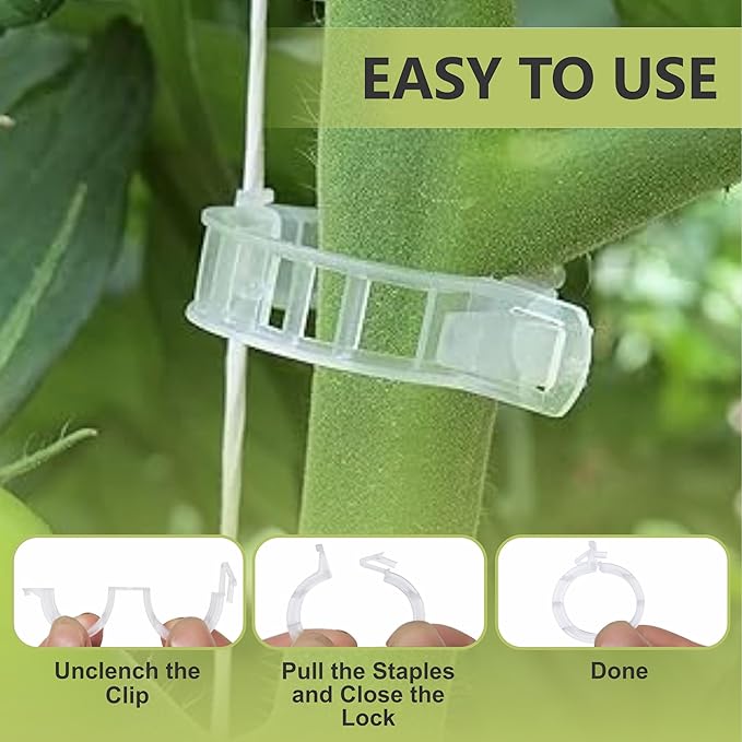 75 Pcs Bendable Moss Pole Monstera Plant Support Clips - Moss Poles for Climbing Plants, Plant Stakes for Indoor Plants - Coco Coir Pole Moss Stick for Monstera, Pothos.