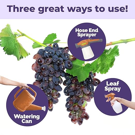 Grape Fertilizer – Liquid Plant Food for Bigger Harvests, Stronger Vines & Better Fruit Development, 8 oz