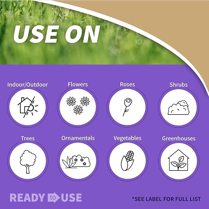 Bonide Japanese Beetle Killer Ready-to-Use Spray, 32 oz Indoor Outdoor Insecticide for Residential Use, Kills by Contact