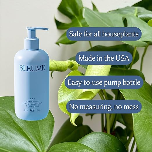 Liquid Plant Food, All-Purpose Houseplant Fertilizer, NPK 7-7-7 with Micronutrients, Made in the USA, Plant Food for Houseplants, Potted Plants, Vegetables, Flowers, and Tropicals