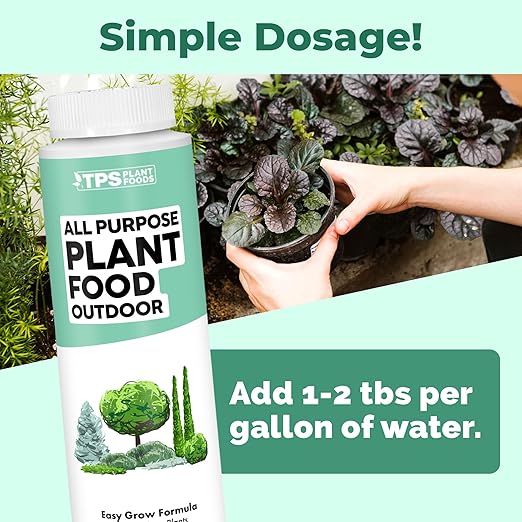 Plant Food Outdoor – Liquid Plant Fertilizer for All Plants, Vigorous Growth & Strong Roots, 8 oz