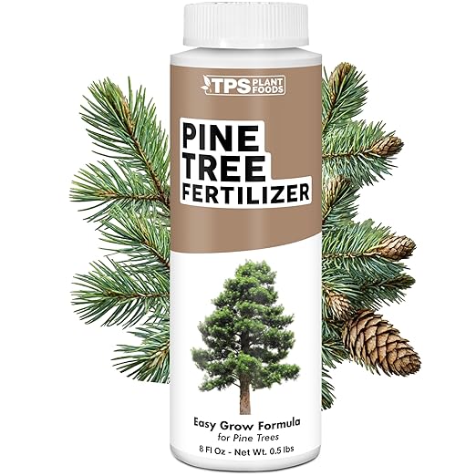 Pine Tree Fertilizer - for Leyland Cypress & Evergreen Tree Care - Pushes Rapid Root Growth for Strong, Wind-Resistant Yard Trees - Liquid Plant Food, 8 oz