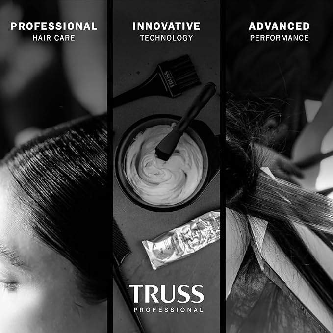 TRUSS Amino Heat Protection Spray for Hair - Anti Frizz Leave In Hair Spray - Infused with Essential Oils to Hydrate & Replenish Amino Acids - Color Safe Heat Protectant & Detangler (7.61 oz)