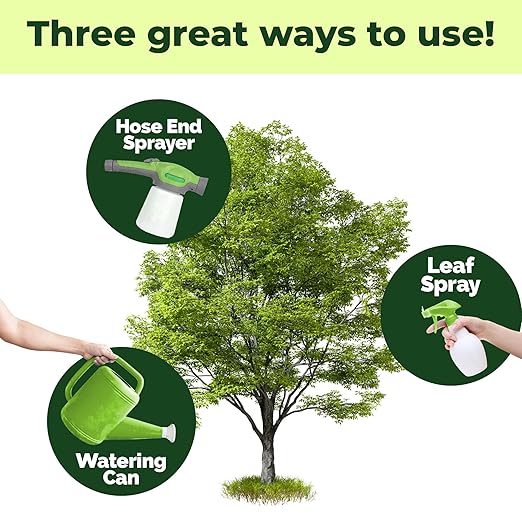 High Nitrogen Fertilizer – Liquid Plant Food for Rapid Green Growth, Strong Vegetative Development & Deep Leaf Color, 32 oz