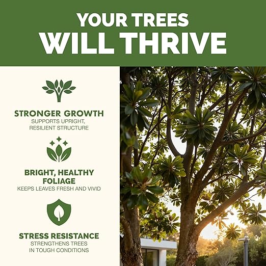 Tree Fertilizer – Liquid Plant Food for Stronger Roots, Fuller Foliage & Healthy Tree Growth, 8 oz