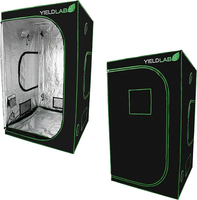 48x48x78 Reflective Indoor Grow Tent 4x4 - Mylar Grow Tent - for Indoor Grow Room - Hydroponics Growing Tent - Grow Tents