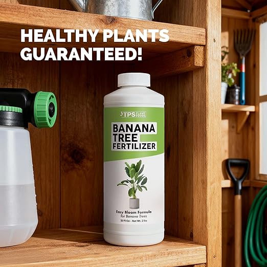 Banana Tree Fertilizer – Liquid Fertilizer for All Banana Tree Varieties, Supports Growth & Fruiting, 8 oz