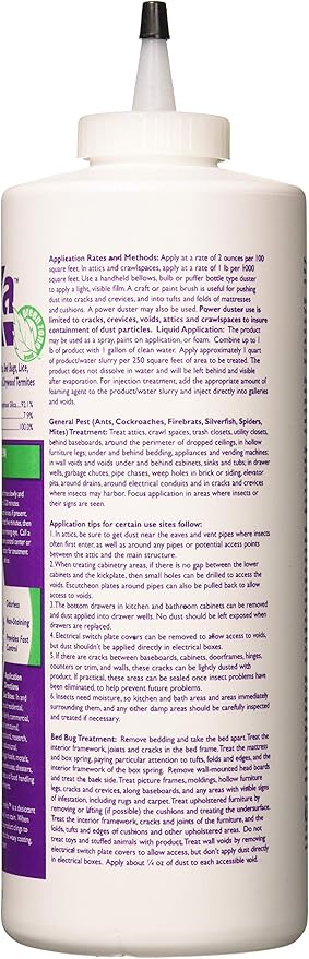 Rockwell Labs - CXID032 - Cimexa Dust - Insecticide - 4 oz